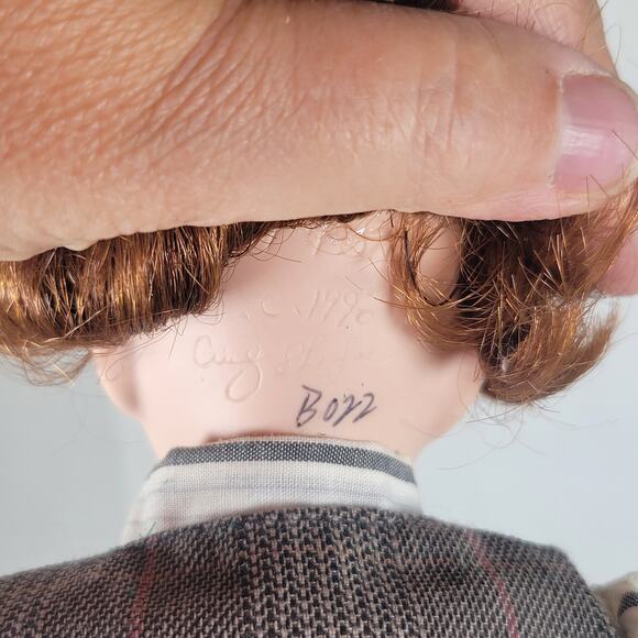 Doll Paradise Galleries Patrick Porcelain Boy Numbered Year 1996 Cindy Shafer - Picture 12 of 12